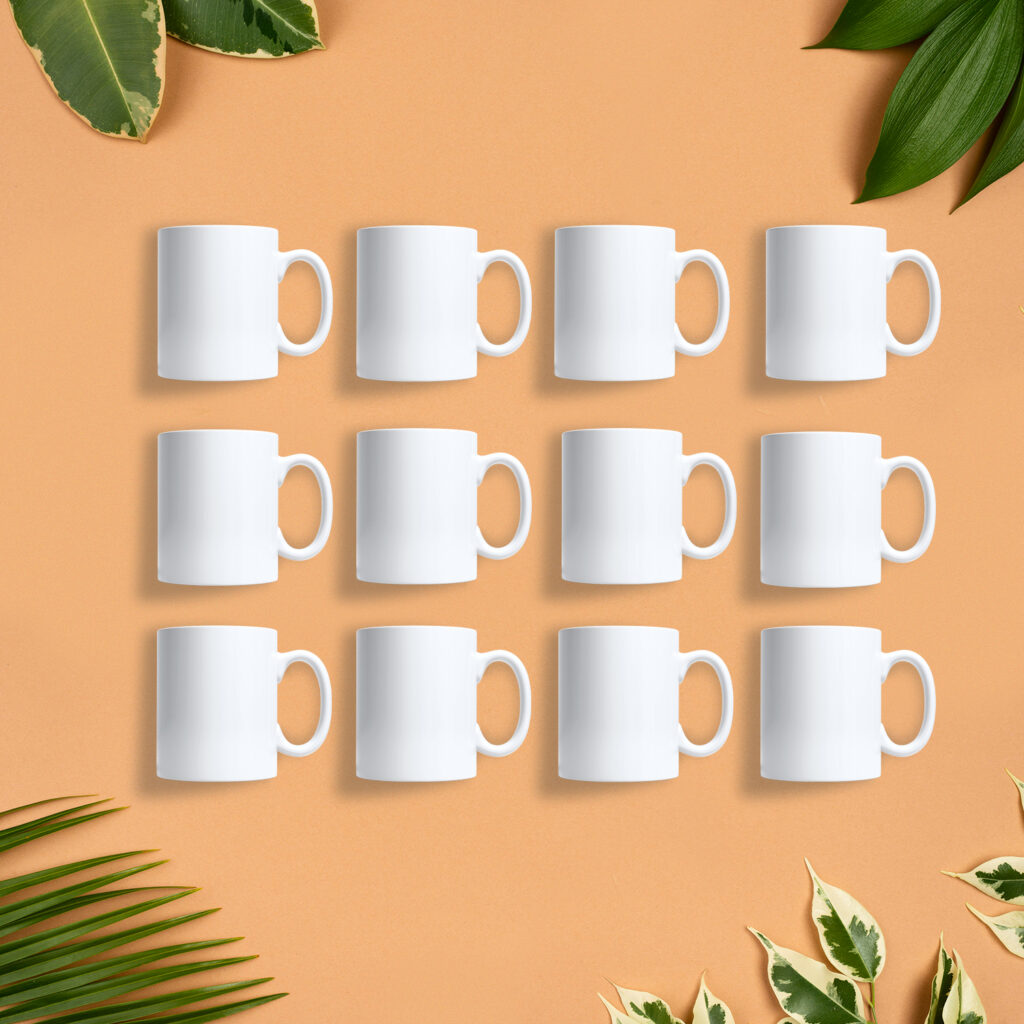 Mockups for wholesale mugs