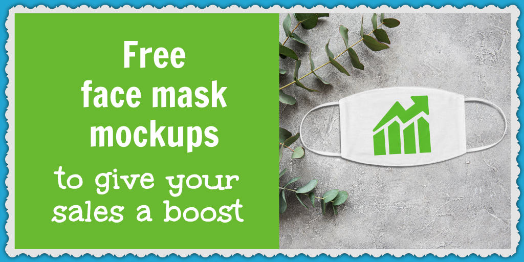 Face mask mockups to boost your ecommerce business sales