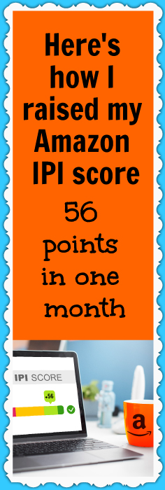 Learn more about how to improve your Amazon IPI score here