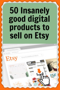 Selling digital products on Etsy