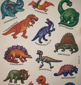 dinosaur stickers