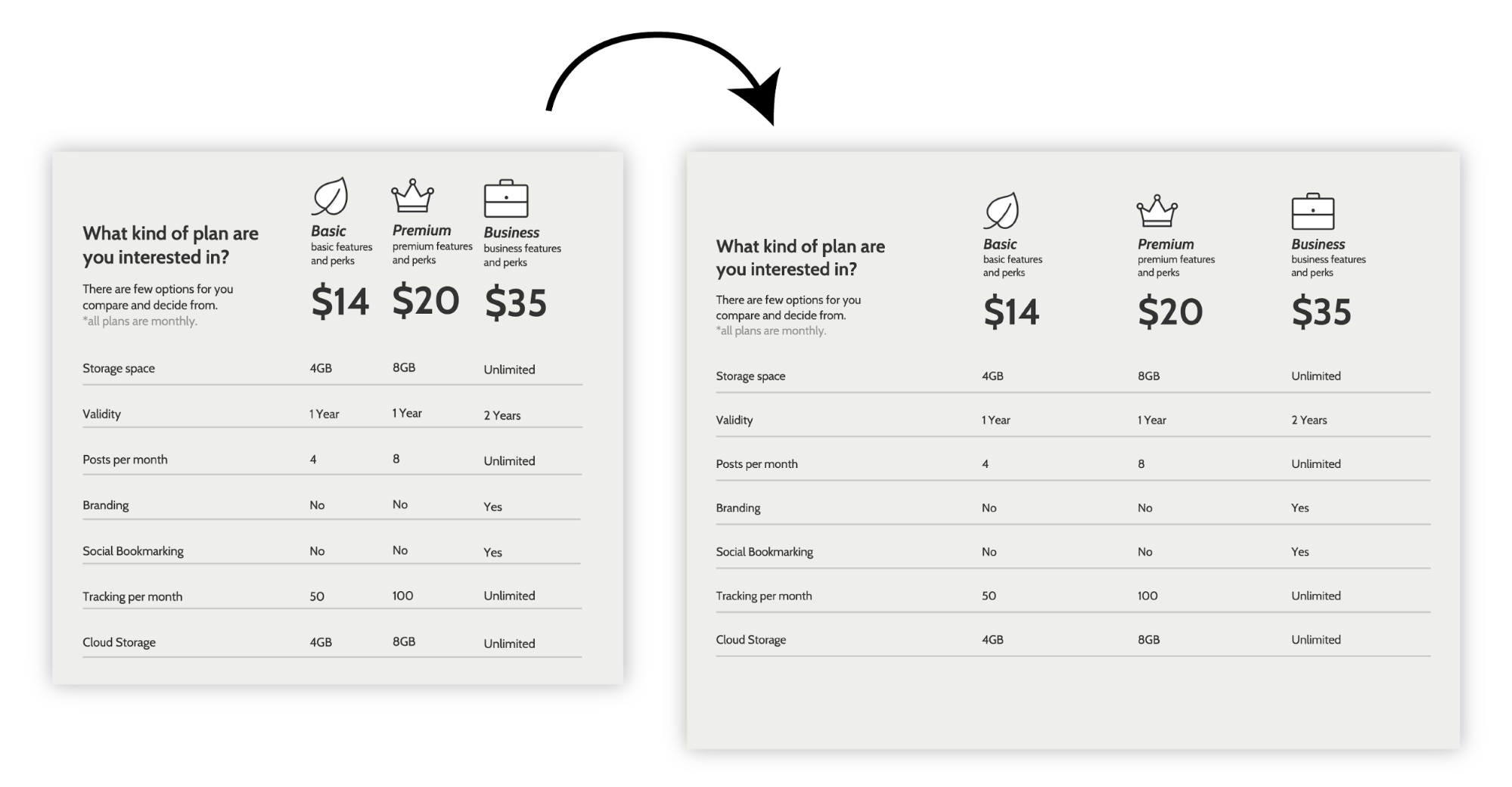 Payment Plan Infographic
