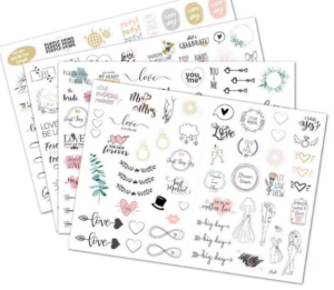 wedding stickers