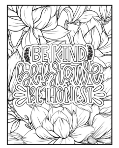 50+ Coloring pages inspirational quotes