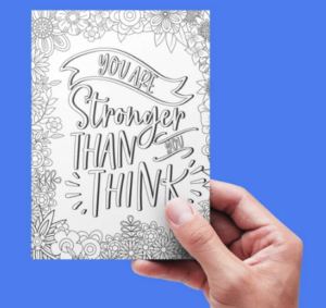 Inspirational quote designs for your ecommerce coloring books