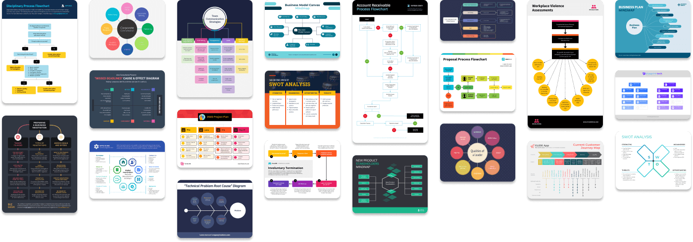 Diagram templates 