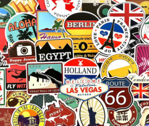 travel stickers